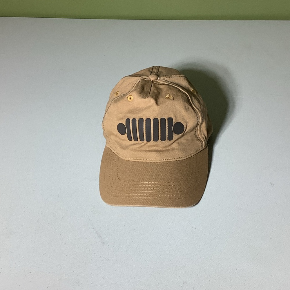 Jeep tan adjustable hat